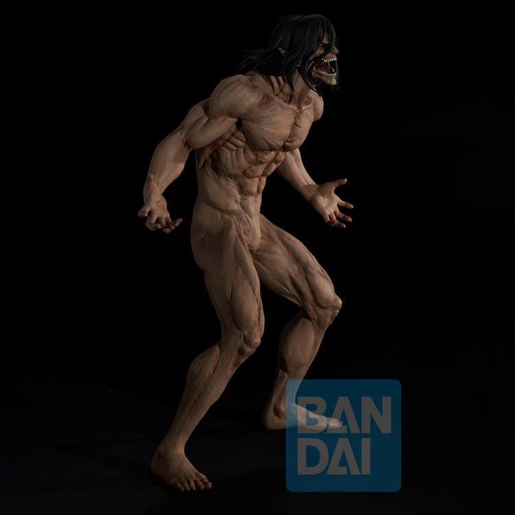 Attack on Titan Eren Jaeger Titan Version Freedom Seeking Ichiban Statue