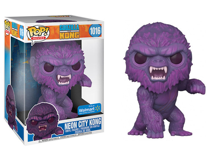 Pop! Movies: Godzilla vs. Kong - 10" Neon City Kong Walmart Exclusive US IMPORT