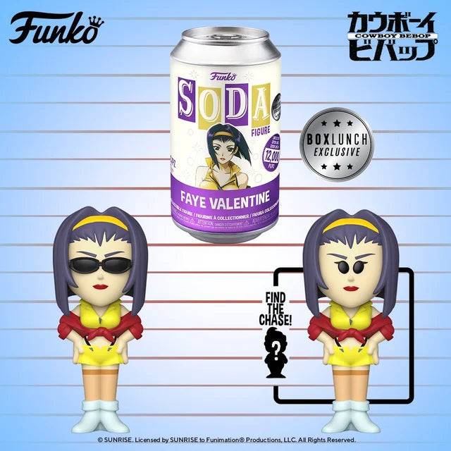 Cowboy Bebop - Faye Valentine (with chase) Vinyl Soda [RS]