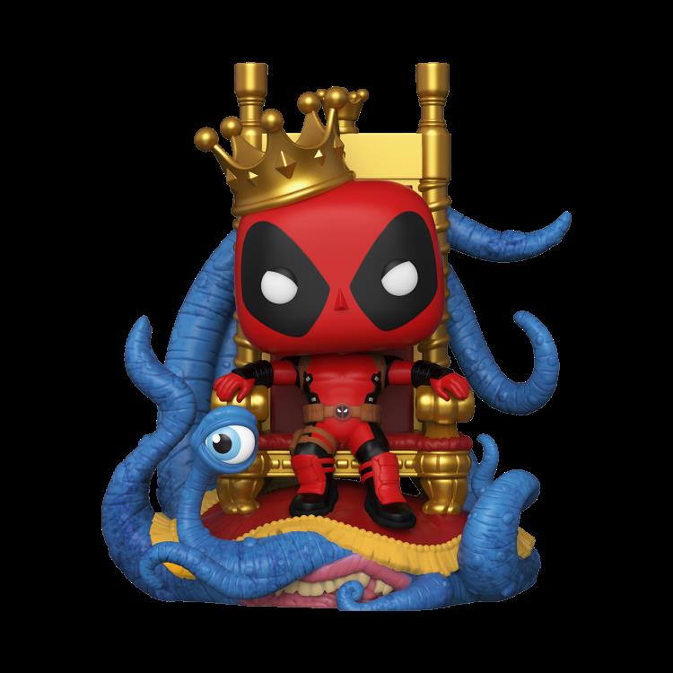 Pop! Deluxe: Marvel - King Deadpool PX Previews US IMPORT