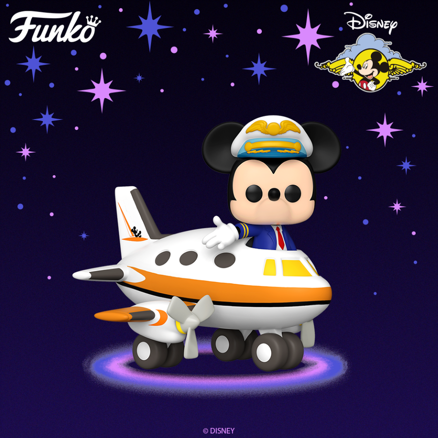 Disney - Mickey with Plane D23 Pop! Ride [RS]