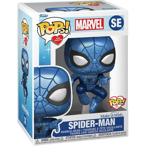 Marvel Comics - Spider-Man Metallic Make-A-Wish Pop! with Purpose