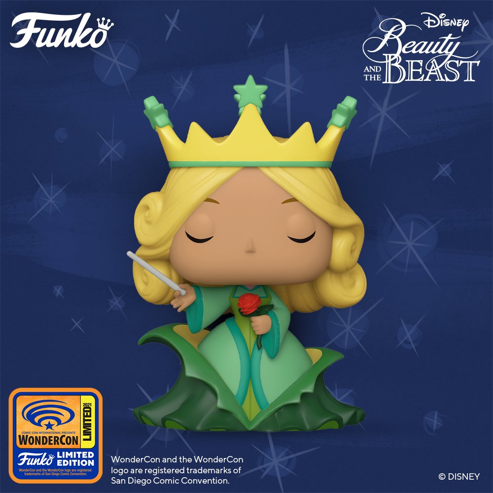 Funko Pop! Beauty and the Beast The Enchantress WonderCon 2021