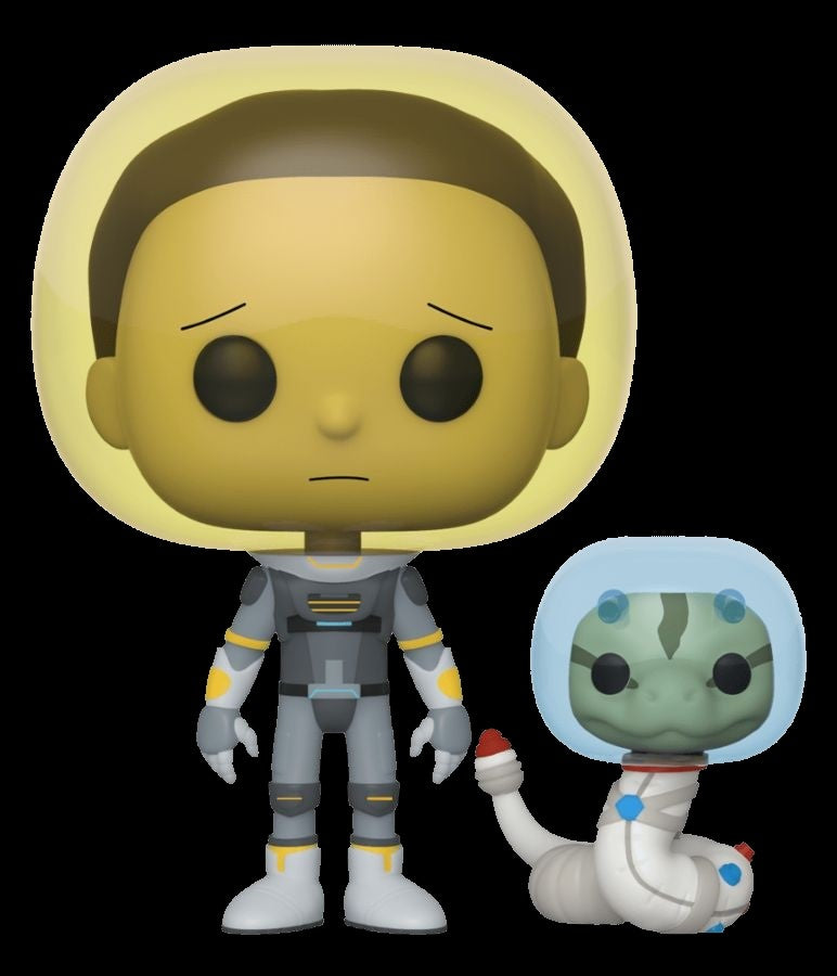 Rick and Morty - Morty Space Suit with Snake Pop! Vinyl