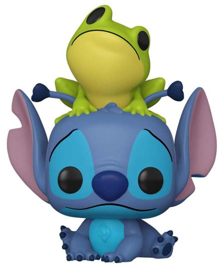 Disney - Lilo & Stitch - Stitch with Frog Pop! Vinyl Figure