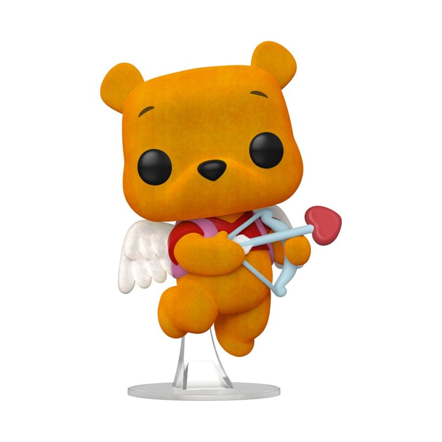 Disney - Winnie the Pooh - Pooh Valentines Flocked Pop! Vinyl Figure