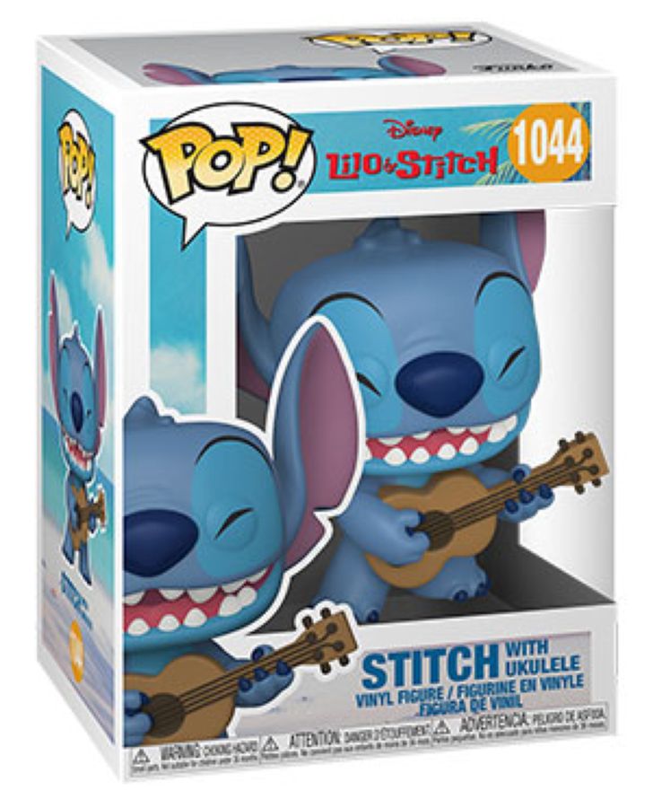 Disney - Lilo & Stitch - Stitch with Ukelele Pop! Vinyl Figure