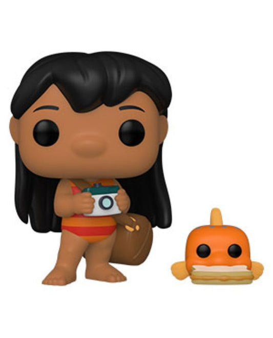 Disney - Lilo & Stitch - Lilo with Pudge Pop! Vinyl Figure