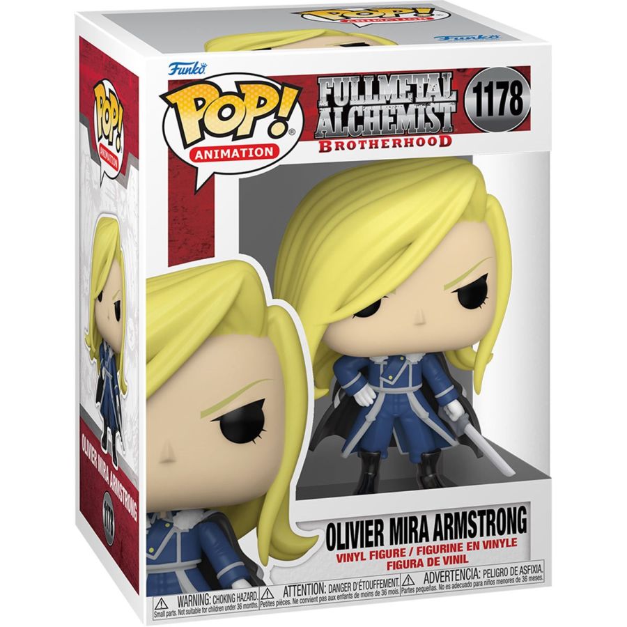 Fullmetal Alchemist: Brotherhood - Olivier Mira Armstrong Pop! Vinyl