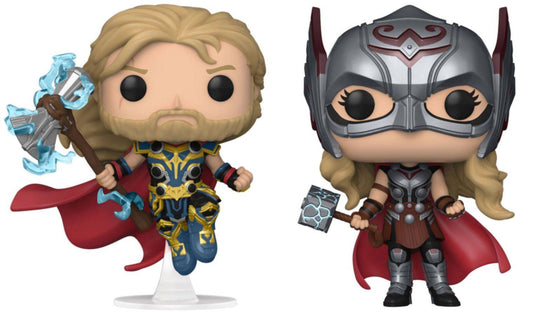 Thor 4: Love and Thunder - Thor & Mighty Thor Pop! 2-Pack [RS]
