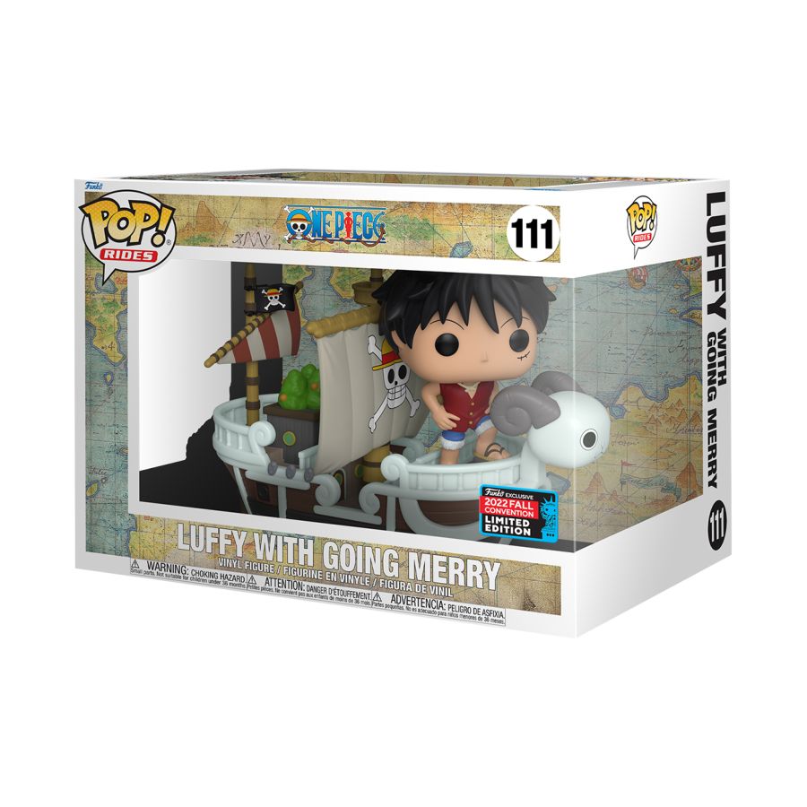 One Piece - Luffy with Going Merry Pop! Ride