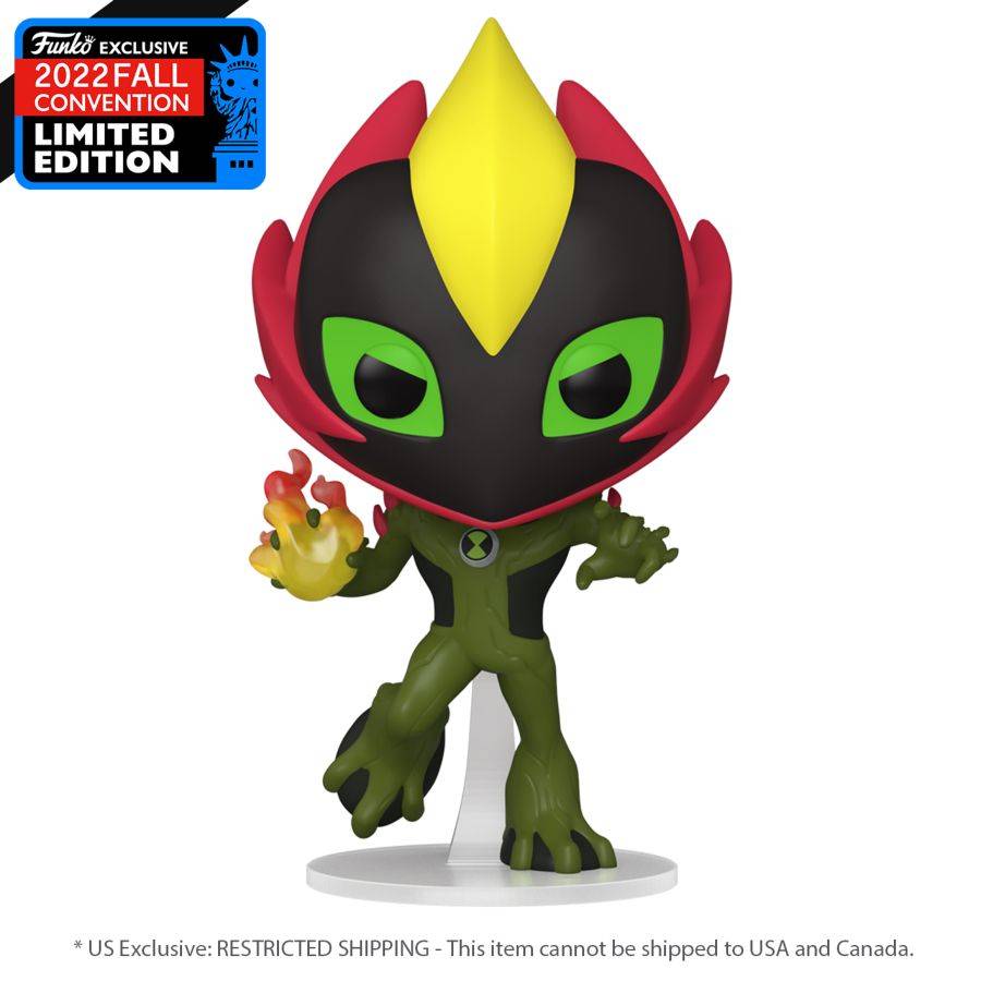 Ben 10: Alien Force - Swampfire NYCC 2022 US Exclusive Pop! Vinyl [RS]