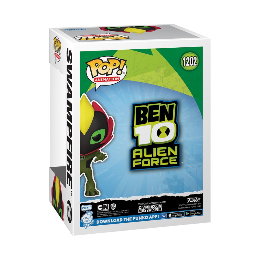 Ben 10: Alien Force - Swampfire NYCC 2022 US Exclusive Pop! Vinyl [RS]