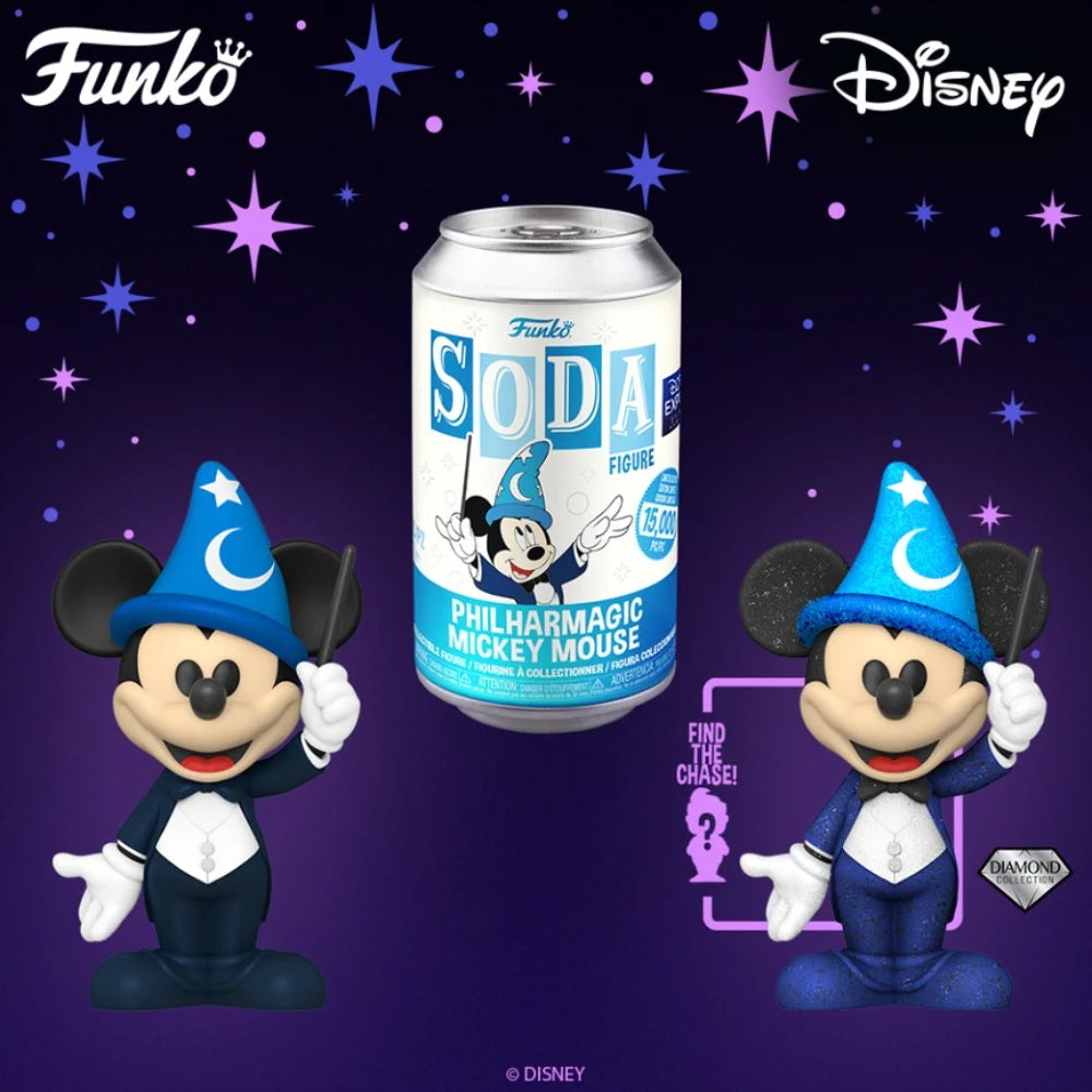 Disney - Philharmagic Mickey (with chase) D23 Vinyl Soda [RS]