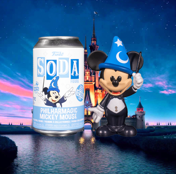 Disney - Philharmagic Mickey (with chase) D23 Vinyl Soda [RS]