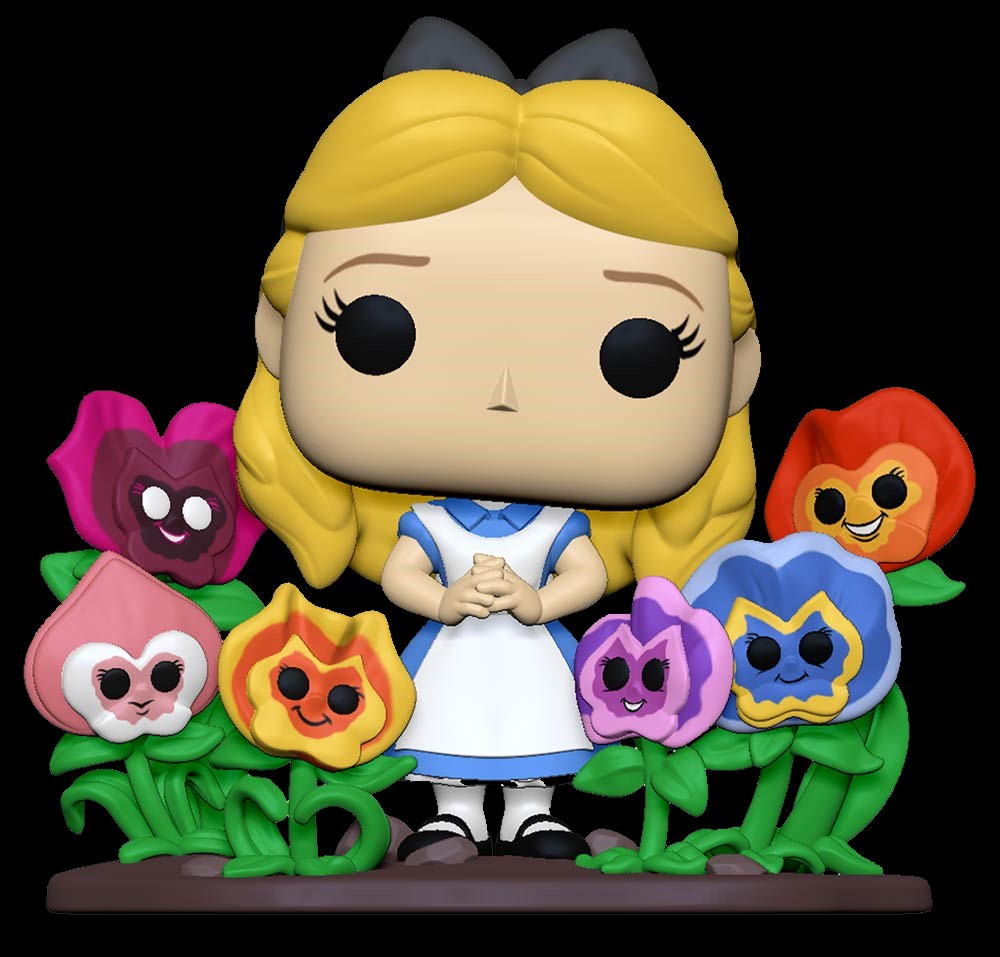 Alice in Wonderland - 70th Anniversary Alice with Flowers Deluxe Pop! Vinyl Figure