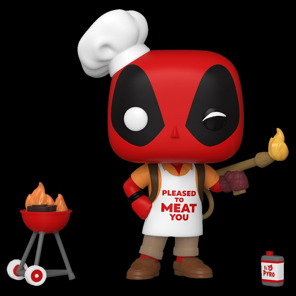 Marvel - Deadpool Backyard Griller 30th Anniversary Pop! Vinyl Figure