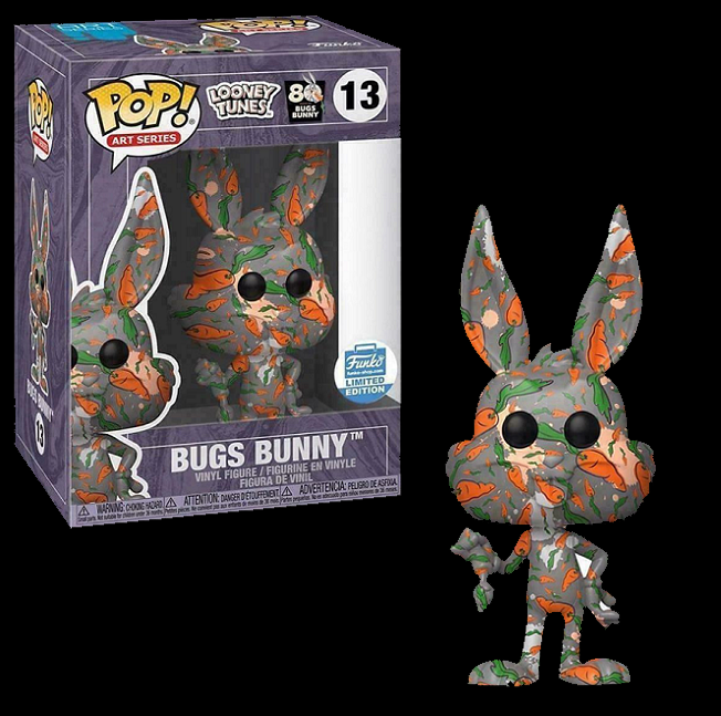 Looney Tunes - Bugs Bunny Carrot Artist Series Pop! Vinyl Figure with Pop! Protector