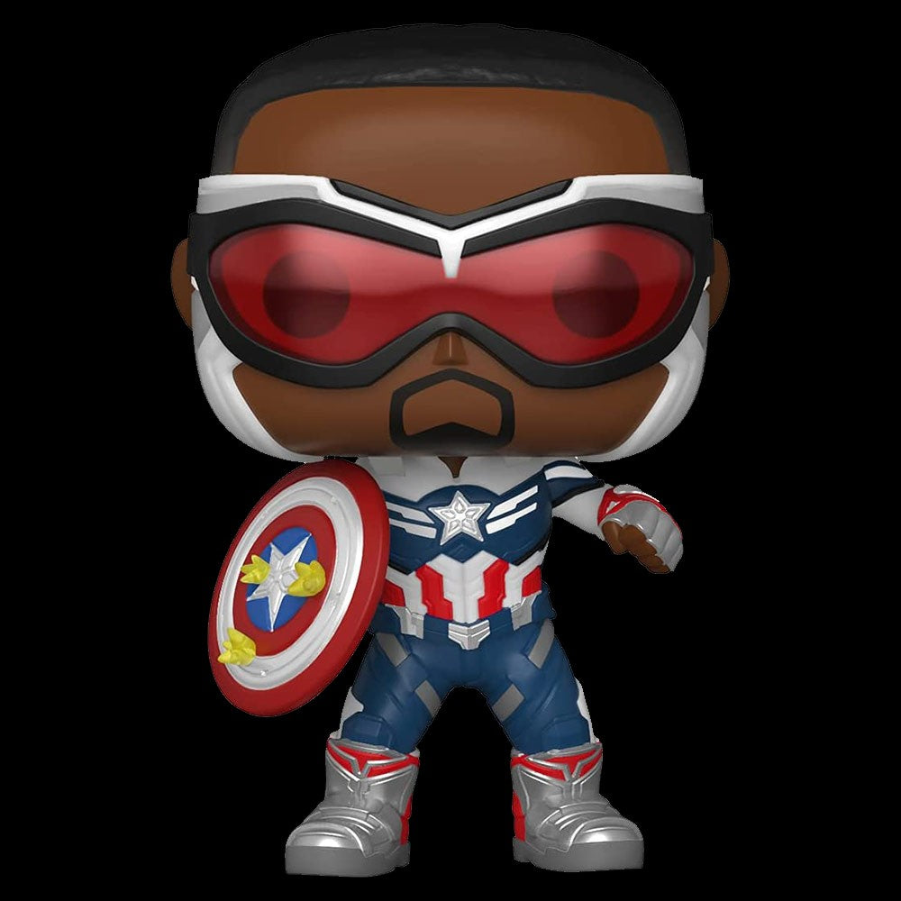 Marvel - Falcon & The Winter Soldier Captain America Metallic Pop! Vinyl Figure