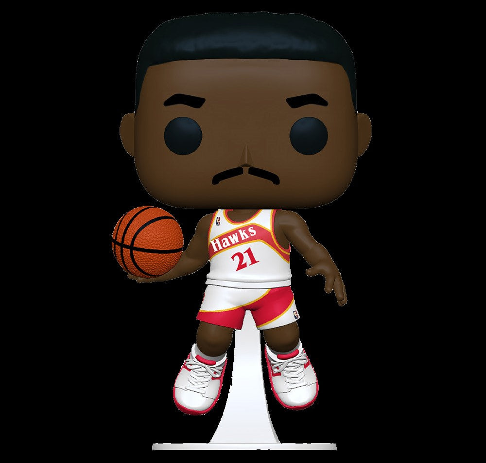 NBA Legends - Hawks - Dominique Wilkins (Home) Pop! Vinyl Figure