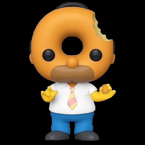 The Simpsons - Treehouse Of Horror Homer Donut Head Pop! Vinyl Figure