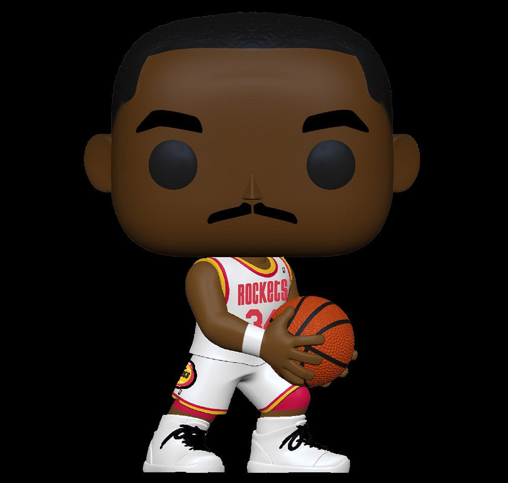 NBA Legends - Rockets - Hakeem Olajuwon (Home) Pop! Vinyl Figure