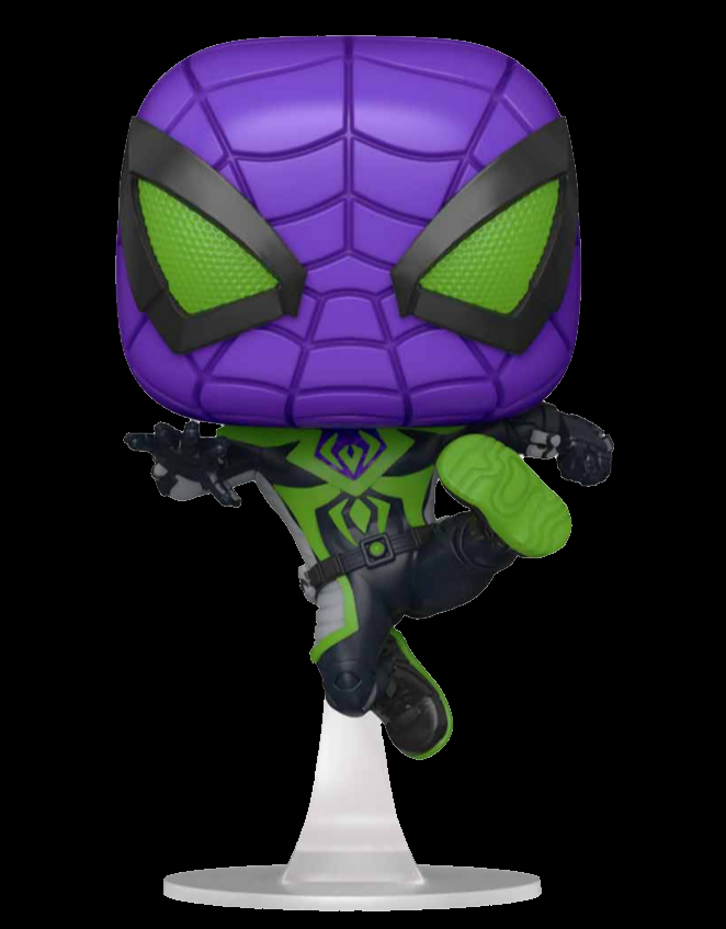 SpiderMan: Miles Morales - Purple Reign Suit Pop! Vinyl Figure