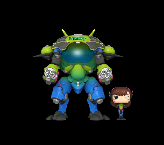 Overwatch - Nano Cola D.Va with MEKA US Exclusive 6" Pop! Vinyl