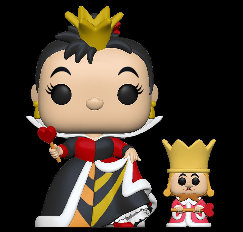 Alice in Wonderland - 70th Anniversary Queen & King of Hearts Pop! Vinyl Figure