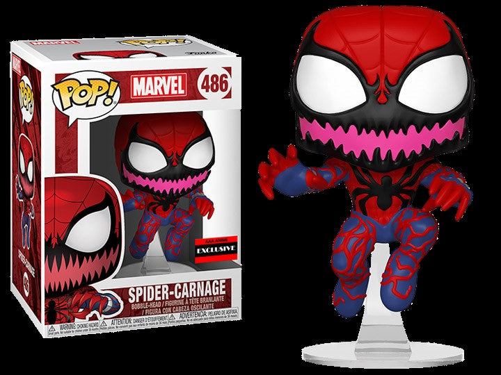 Pop! Marvel: Spider-Carnage AAA Exclusive US IMPORT