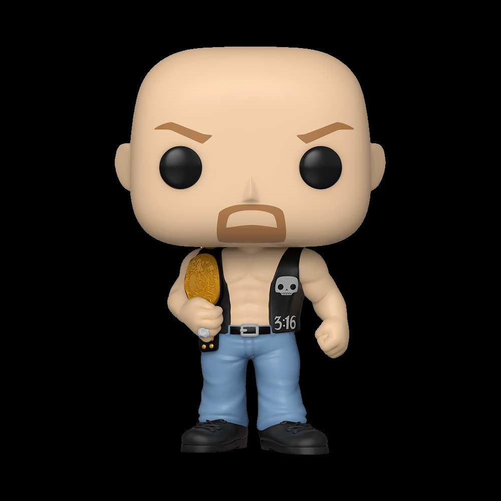 WWE - 'Stone Cold' Steve Austin with Belt Pop! Vinyl Figure