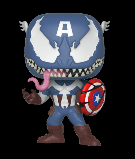 Marvel - Venom - Venomized Captain America Pop! Vinyl Figure